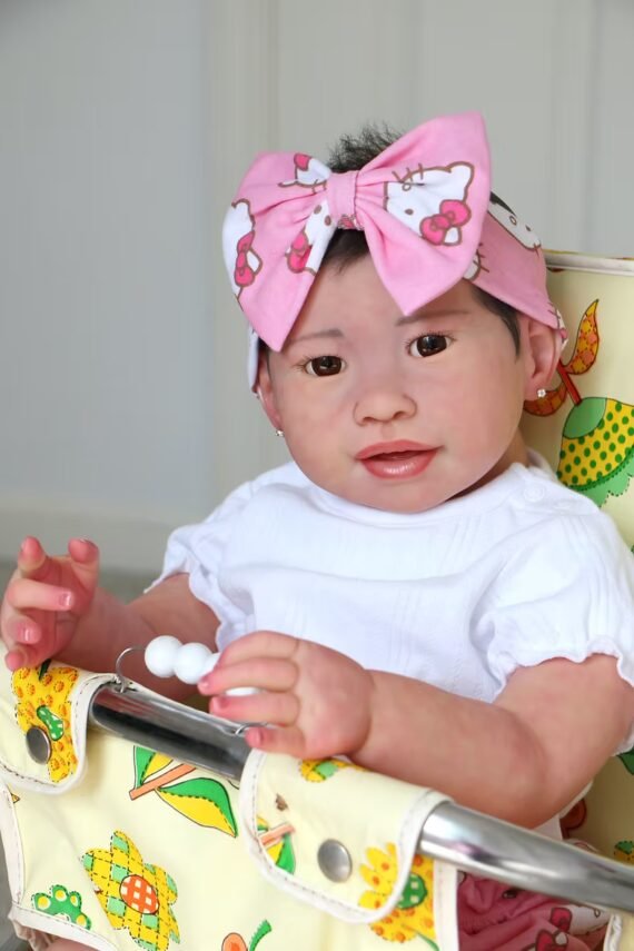 'Kimi' Toddler Reborn Doll (with Pierced Ears)