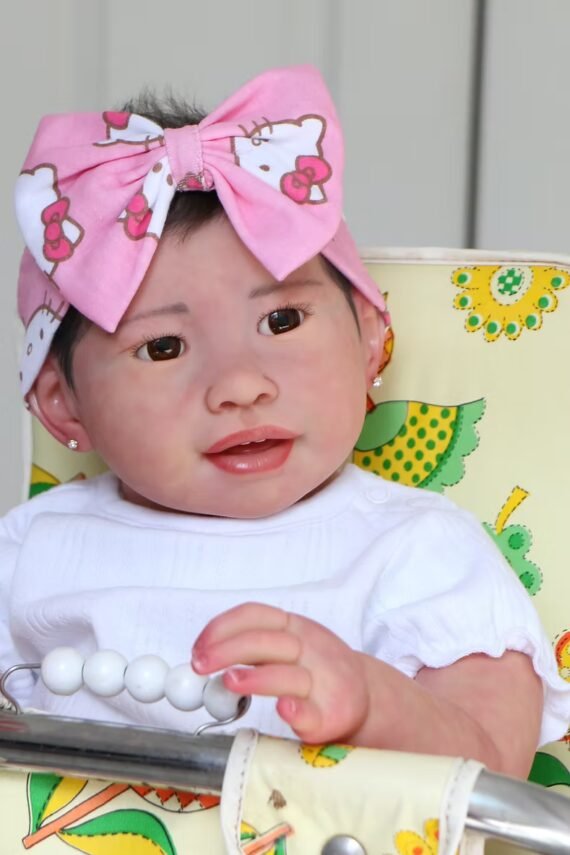 'Kimi' Toddler Reborn Doll (with Pierced Ears)